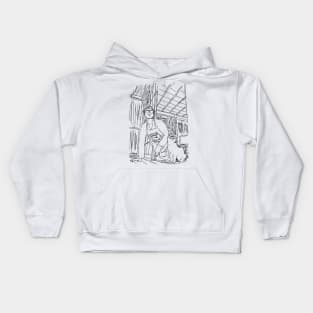 Housekeeper and The Cool Cat Kids Hoodie